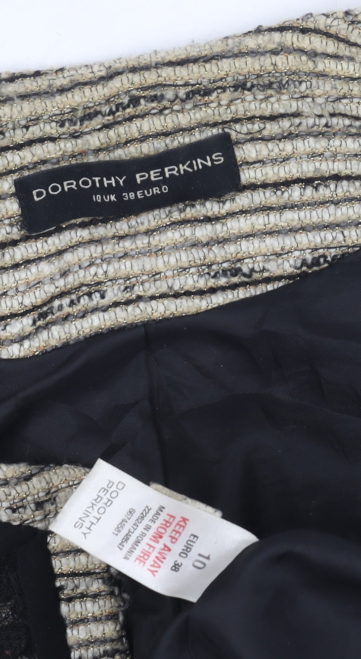 Dorothy Perkins Women's Multicoloured Blazer Jacket, Size 10