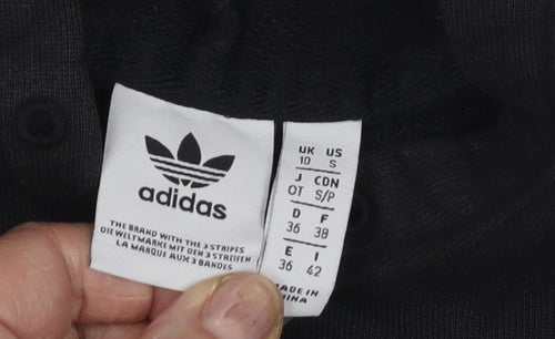 Adidas Kids Black Pullover Hoodie L Unisex Sports Style