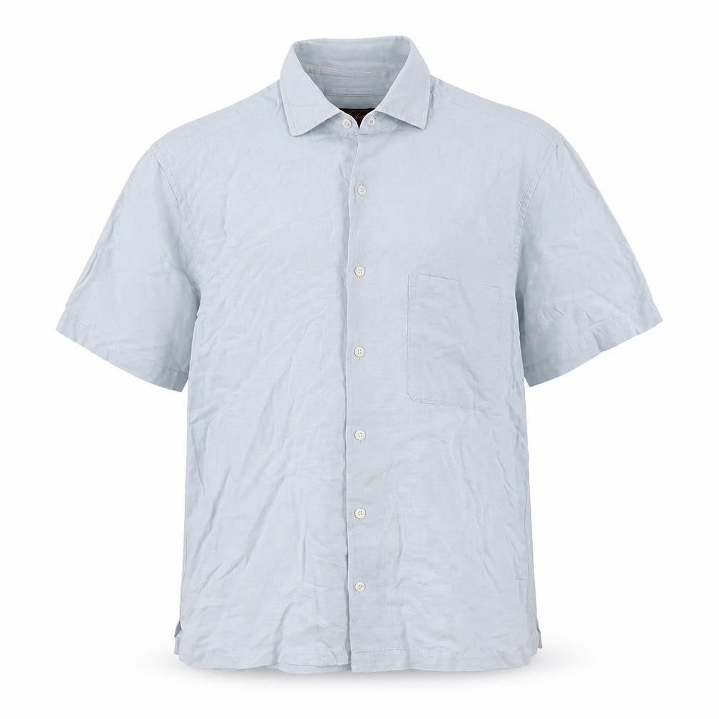 Men's Blue Casual Shirt by Inspired Fashions