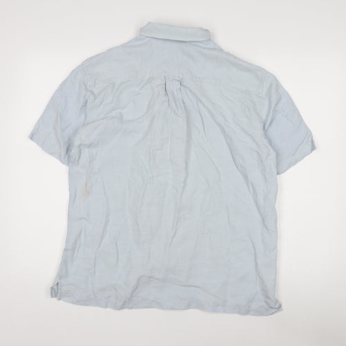 Men's Blue Casual Shirt by Inspired Fashions