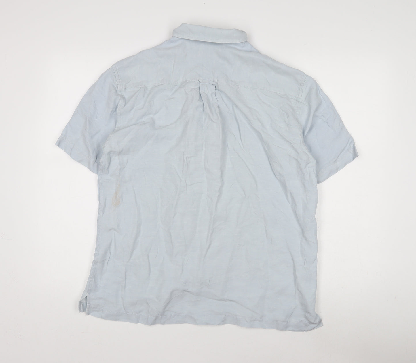Men's Blue Casual Shirt by Inspired Fashions