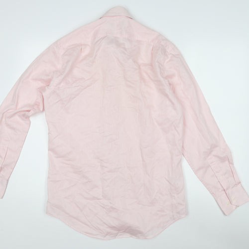 Austin Reed Men's Pink Dress Shirt 15.5 Regular Fit