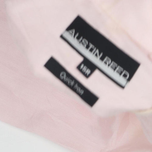 Austin Reed Men's Pink Dress Shirt 15.5 Regular Fit