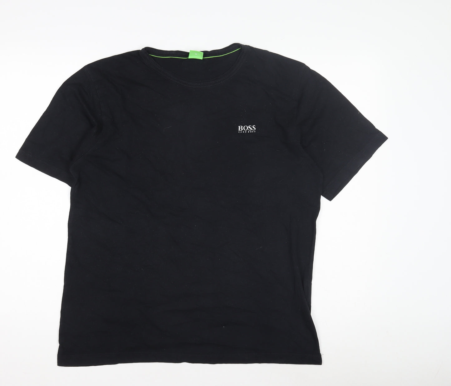 BOSS Men's Black XL T-Shirt Logo Short Sleeve