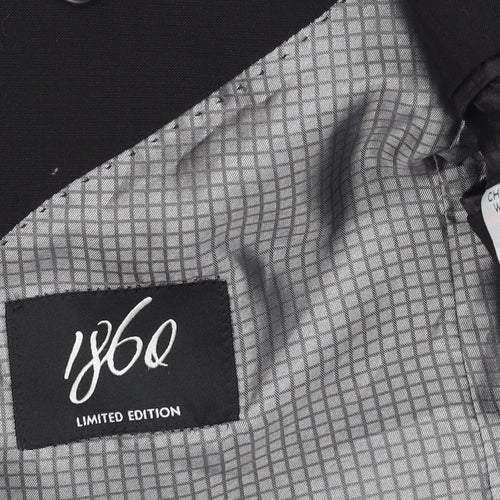 1860 Limited Edition Men's Black XL Blazer