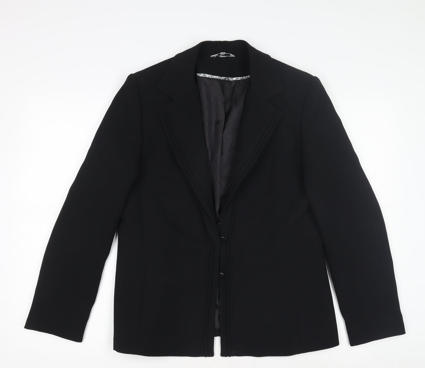 Kiss Collection Women's Black Blazer, Size Regular
