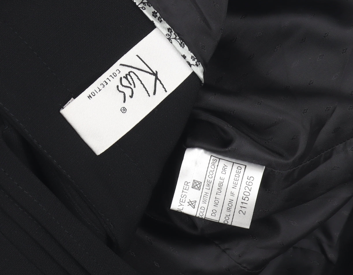 Kiss Collection Women's Black Blazer, Size Regular
