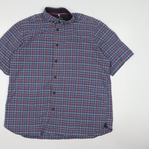 Blue Harbour Men's Multicoloured Plaid Shirt 2XL