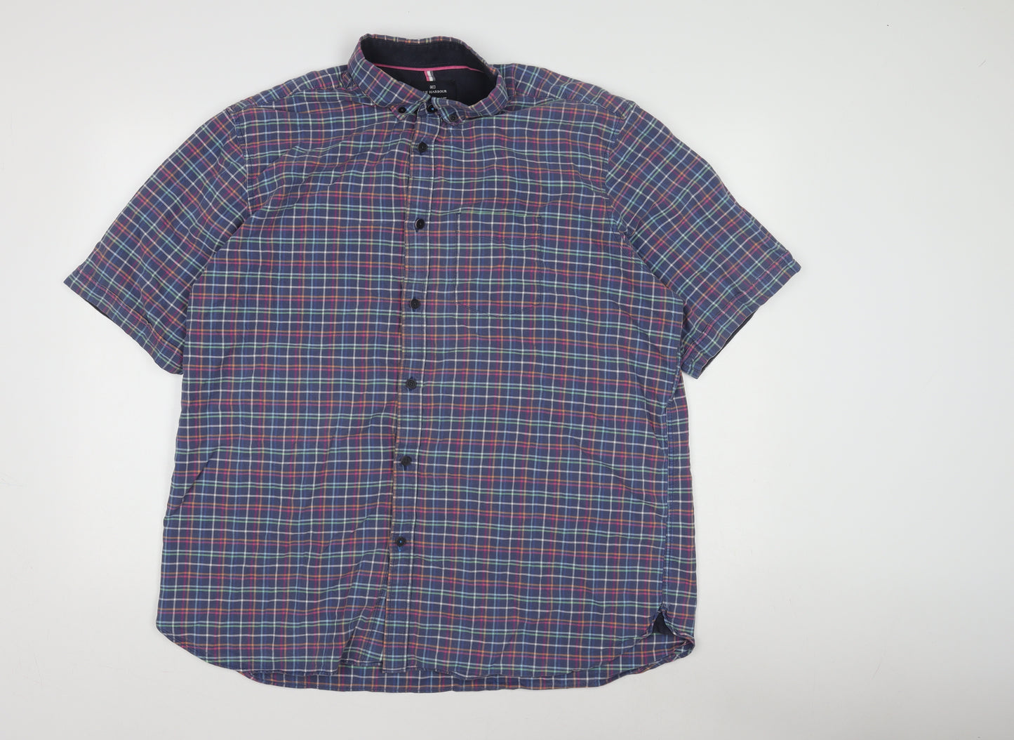 Blue Harbour Men's Multicoloured Plaid Shirt 2XL
