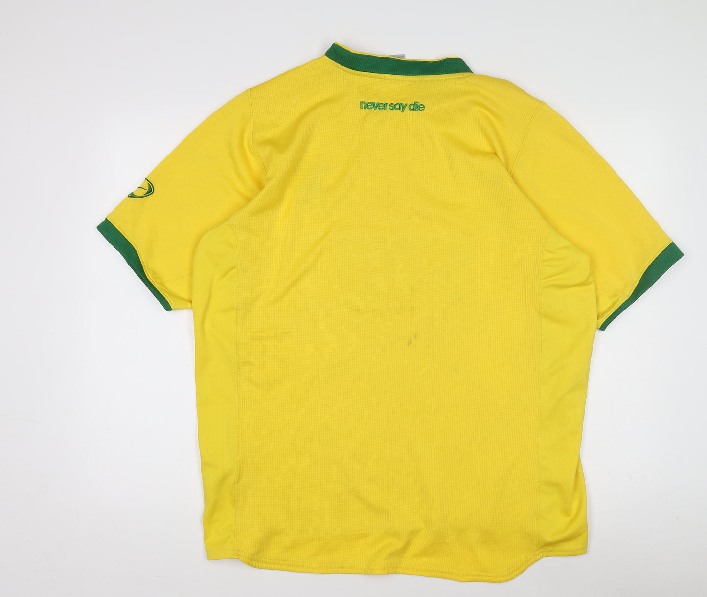 Nike Men's Yellow Football Jersey L
