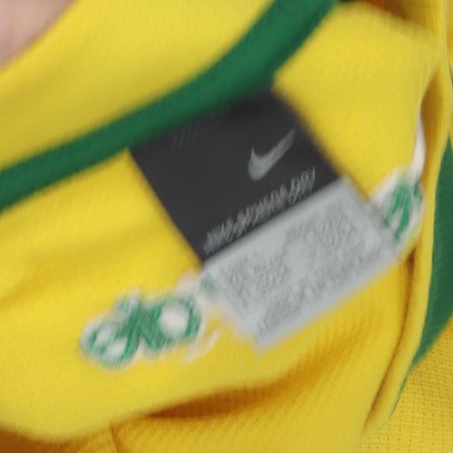 Nike Men's Yellow Football Jersey L
