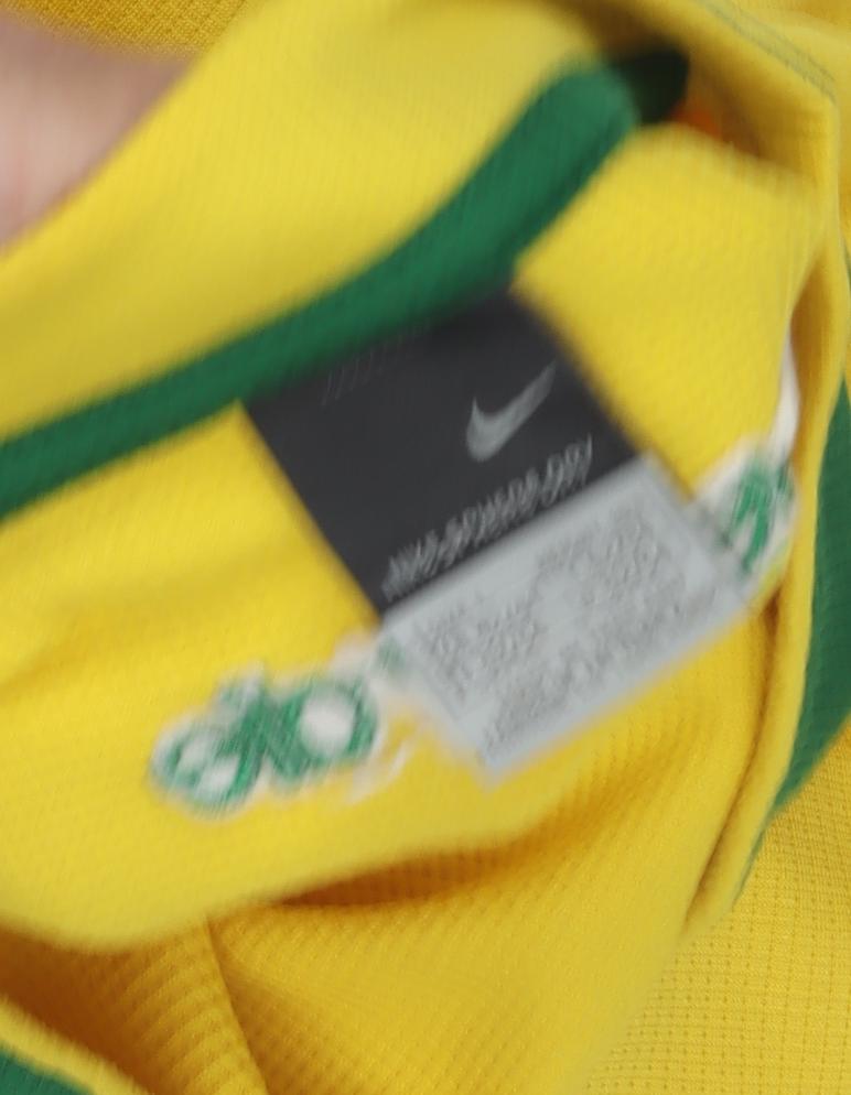 Nike Men's Yellow Football Jersey L