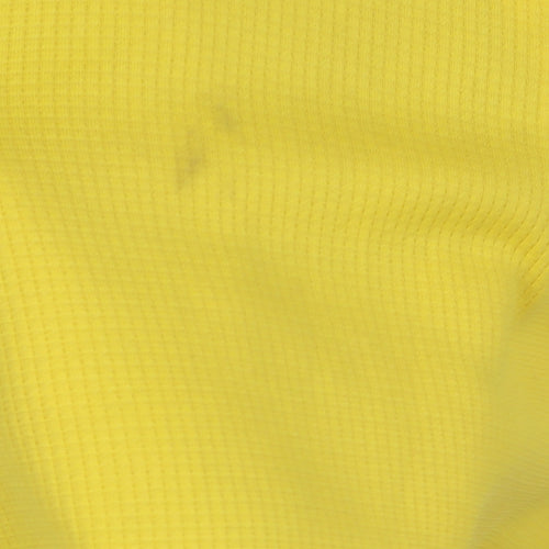 Nike Men's Yellow Football Jersey L