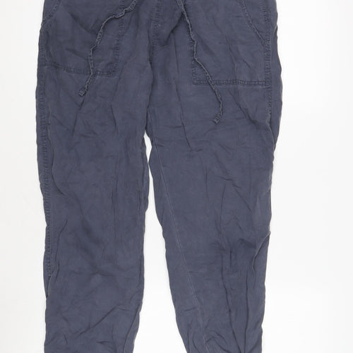 Sanctuary Blue Jogger Trousers Men Medium Elastic Waist