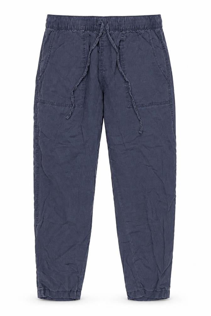 Front view of Sanctuary Blue Jogger Trousers Men Medium Elastic Waist