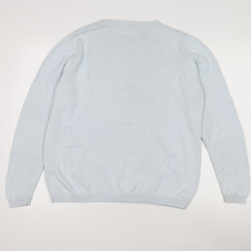 Marks and Spencer Women's Blue Pullover Jumper Size 18