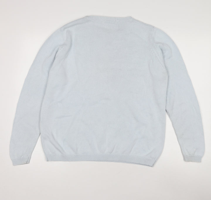 Marks and Spencer Women's Blue Pullover Jumper Size 18