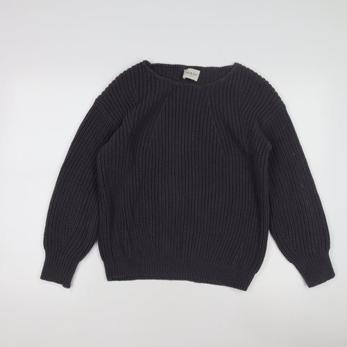 Wrap Women's Black Pullover Jumper, Size 18, Relaxed Fit