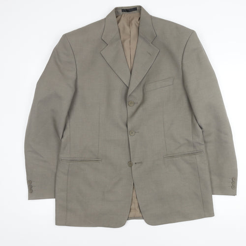 Savatini Men's Grey Blazer, Size 40