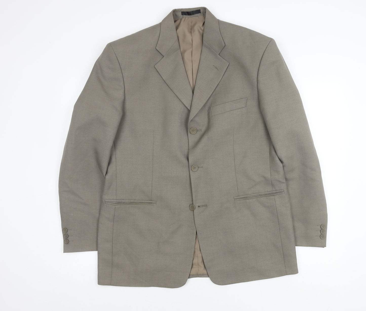 Savatini Men's Grey Blazer, Size 40