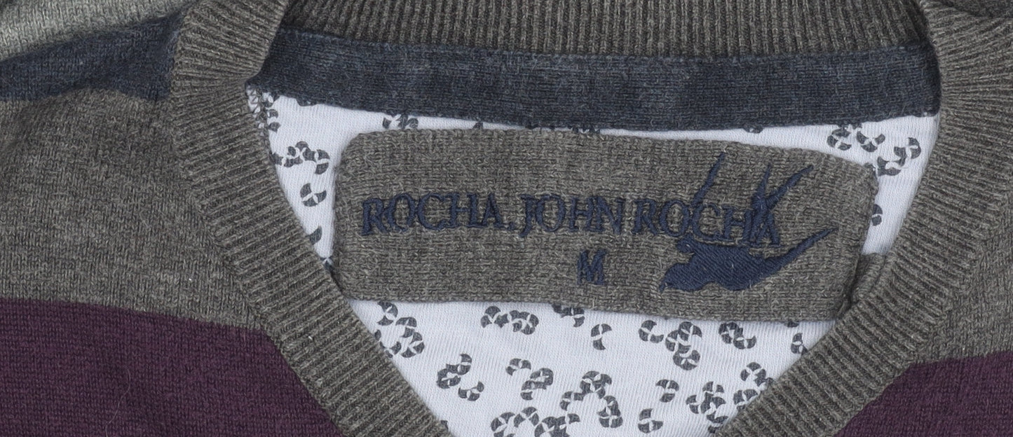 Rocha John Rocha Men's Multicoloured Medium Pullover