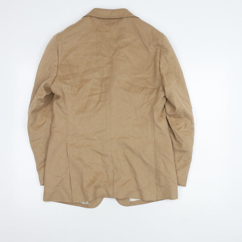 Sarto Men's Beige Camel Blazer M - Elegant Tailoring