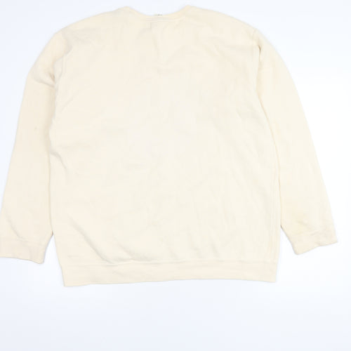 Comfort Colors Unisex Beige L Pullover Sweatshirt