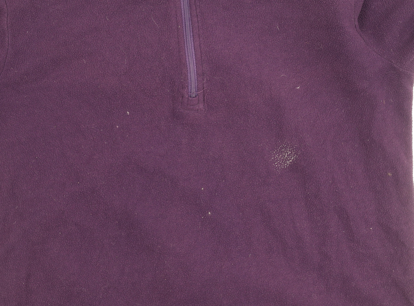 Peter Storm Women’s Purple Fleece 1/2 Zip Sweatshirt Size 12