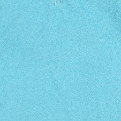 Peter Storm Girls Blue Fleece Pullover Hooded Sweatshirt, Size 12