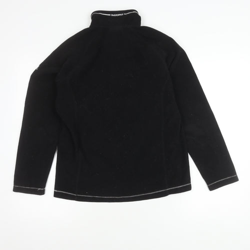 Craghoppers Women's Black Fleece Sweatshirt Size 10