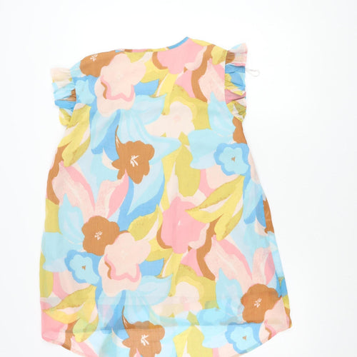 Bonmarché Women's Floral Multicoloured Sleeveless Top