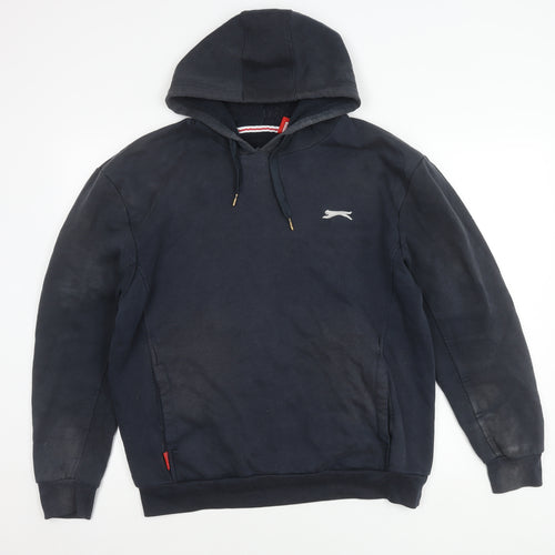 Slazenger Men's Black Pullover Hoodie, Size L