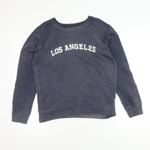 Marks and Spencer Women's Blue Pullover Sweatshirt Size 10