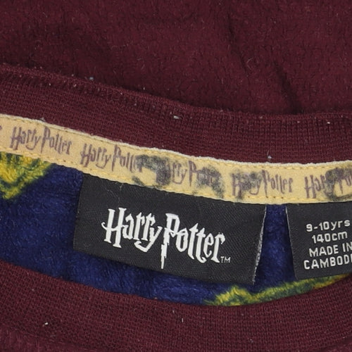 Harry Potter Boys Red Pullover Jumper, 9-10 Years