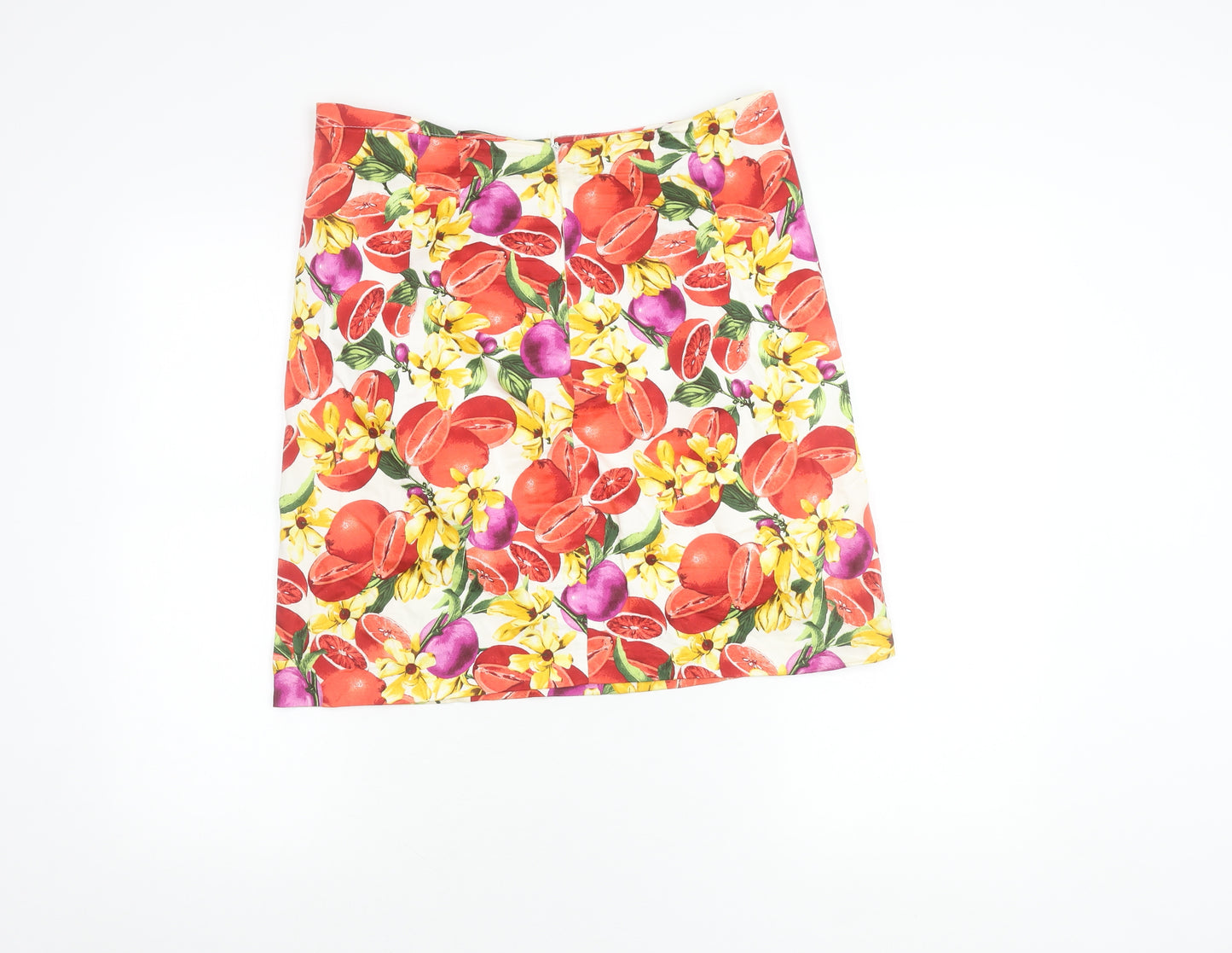 Elogy Women's Multicoloured Floral Skirt Size 14