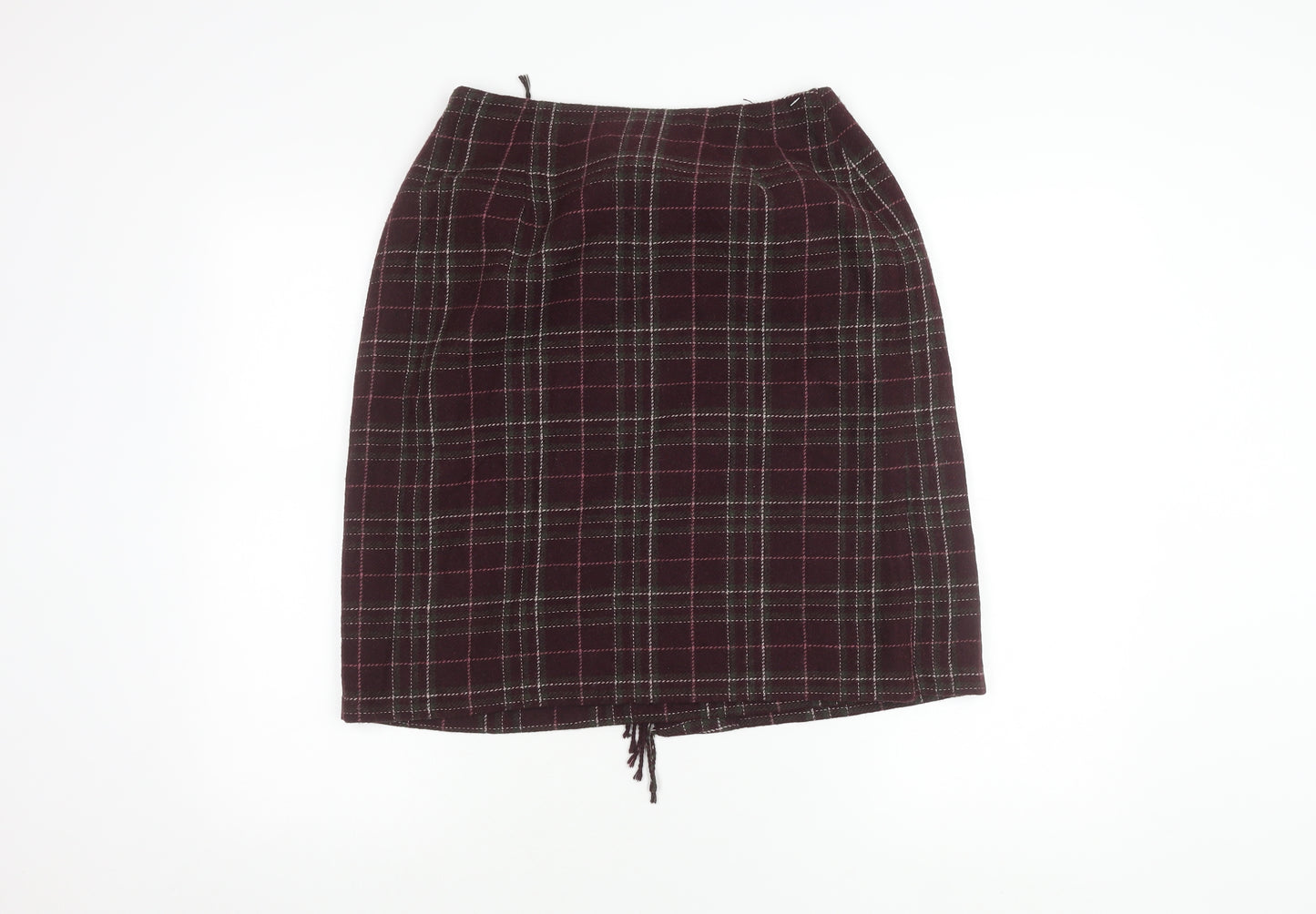 Sag Harbor Women's Plaid Pencil Skirt Size 10