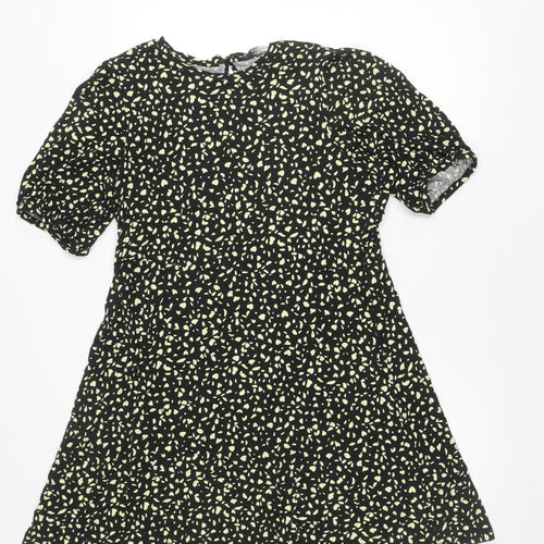 Marks and Spencer Women's Black A-Line Dress, Size 16