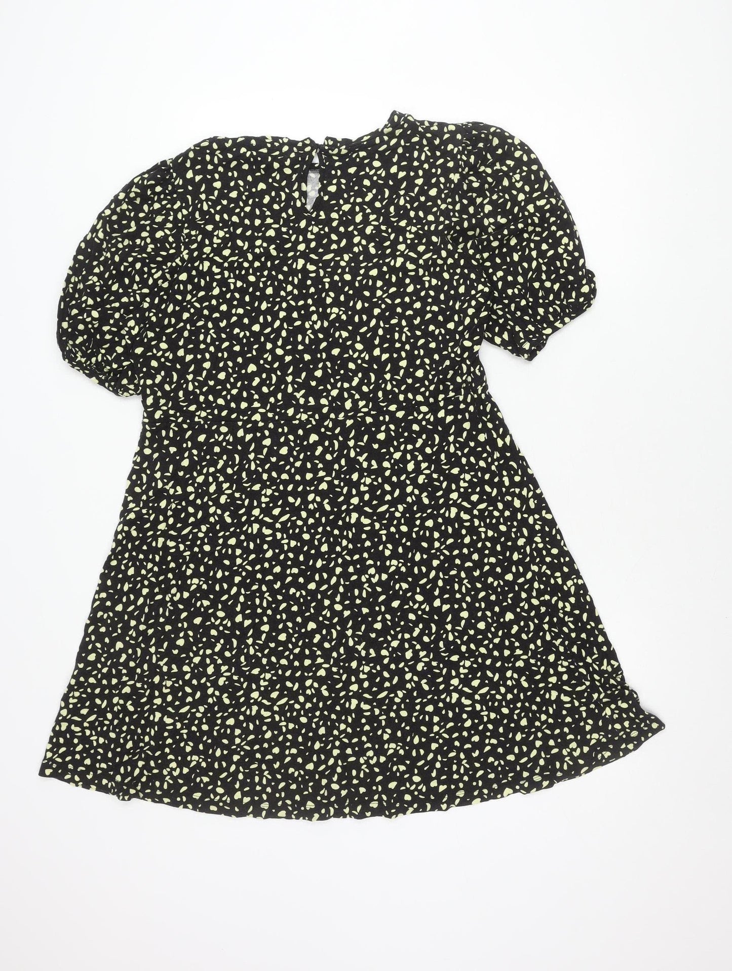 Marks and Spencer Women's Black A-Line Dress, Size 16