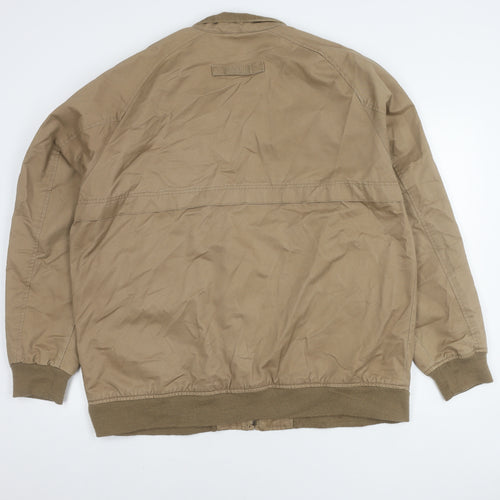 Maine New England Men's Beige XL Bomber Jacket