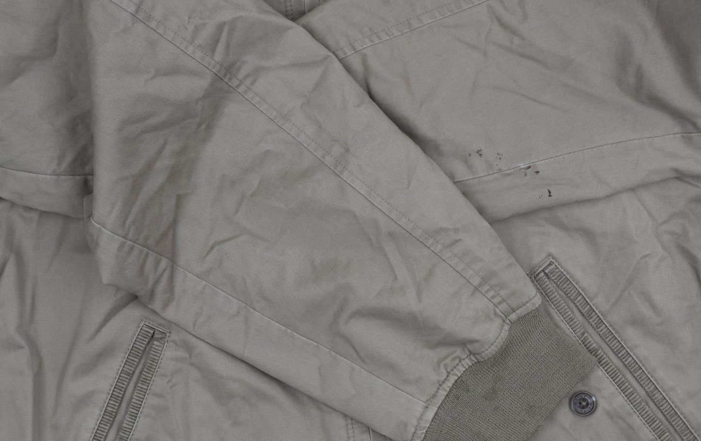 Maine New England Men's Beige XL Bomber Jacket