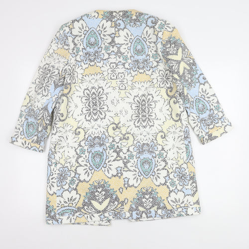 Zara Basic Women's Multicoloured Coat M