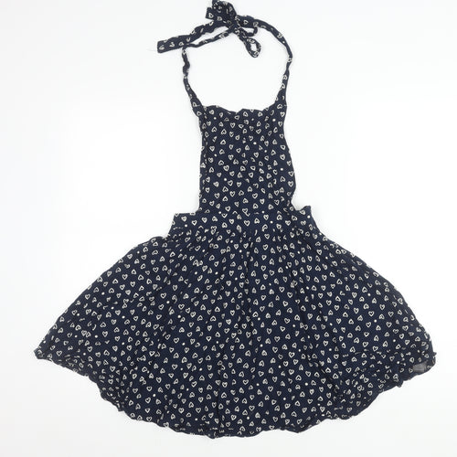 Henry Holland Women's Blue Pinafore Dress Size 6