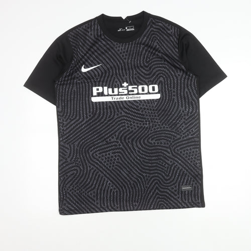 Nike Men's Black Football Jersey Short Sleeve L
