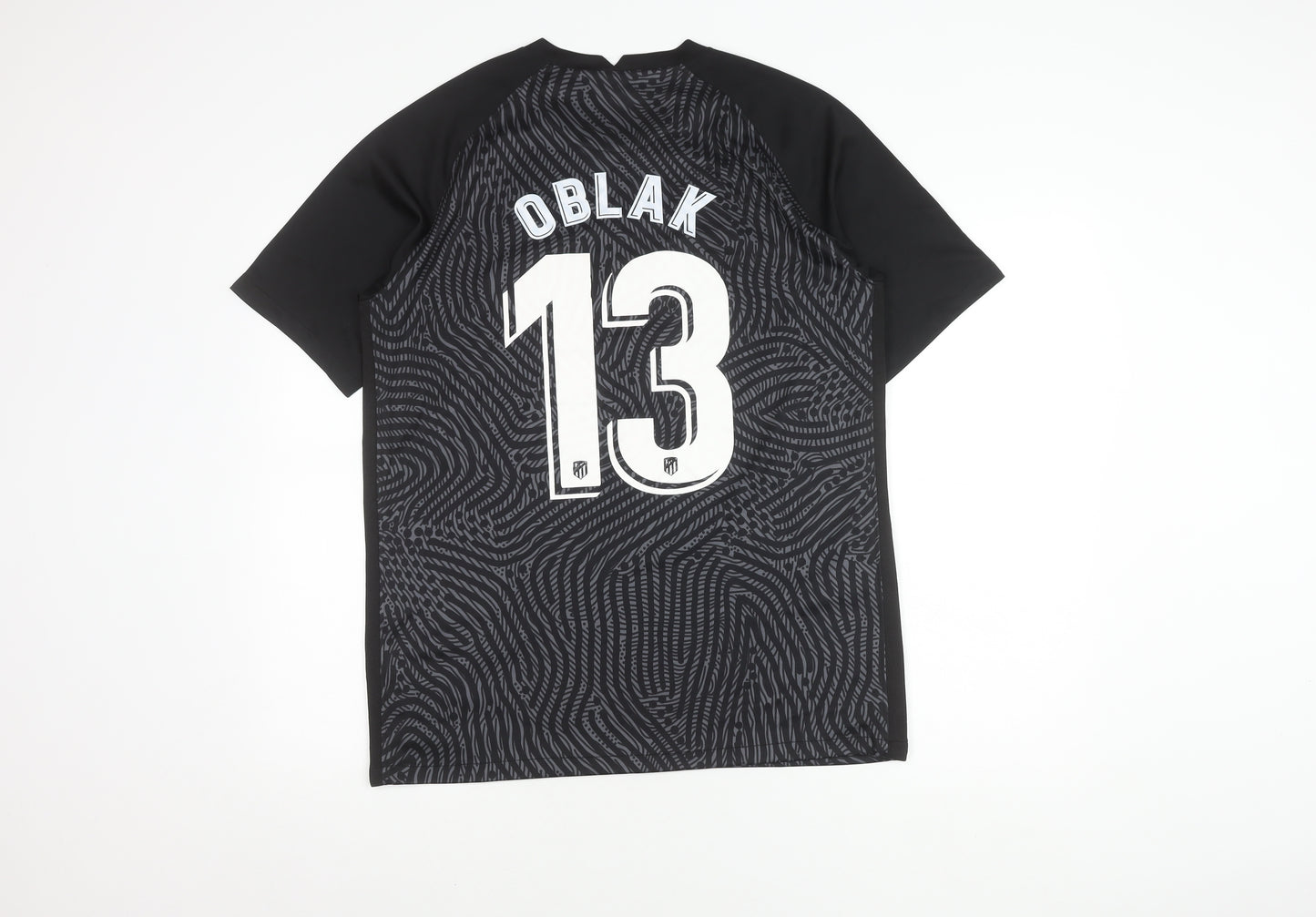 Nike Men's Black Football Jersey Short Sleeve L