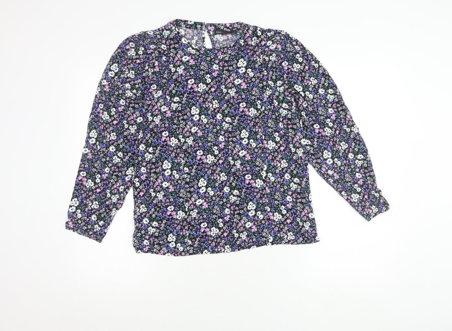 Marks and Spencer Women's Floral Blouse Size 12