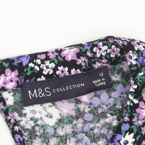 Marks and Spencer Women's Floral Blouse Size 12