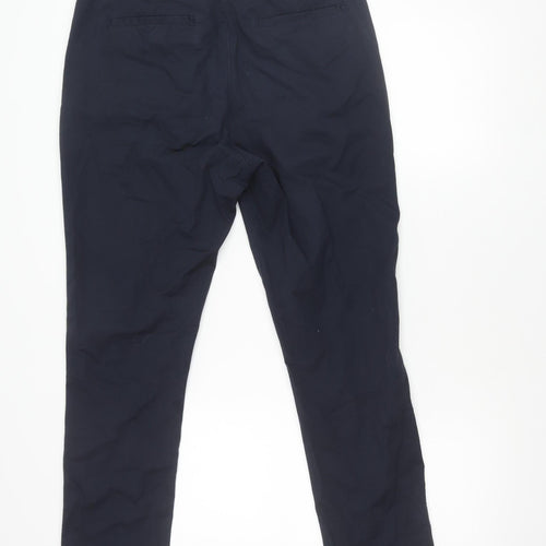 ASOS Men's Blue Trousers Size 32 34L Cotton Blend