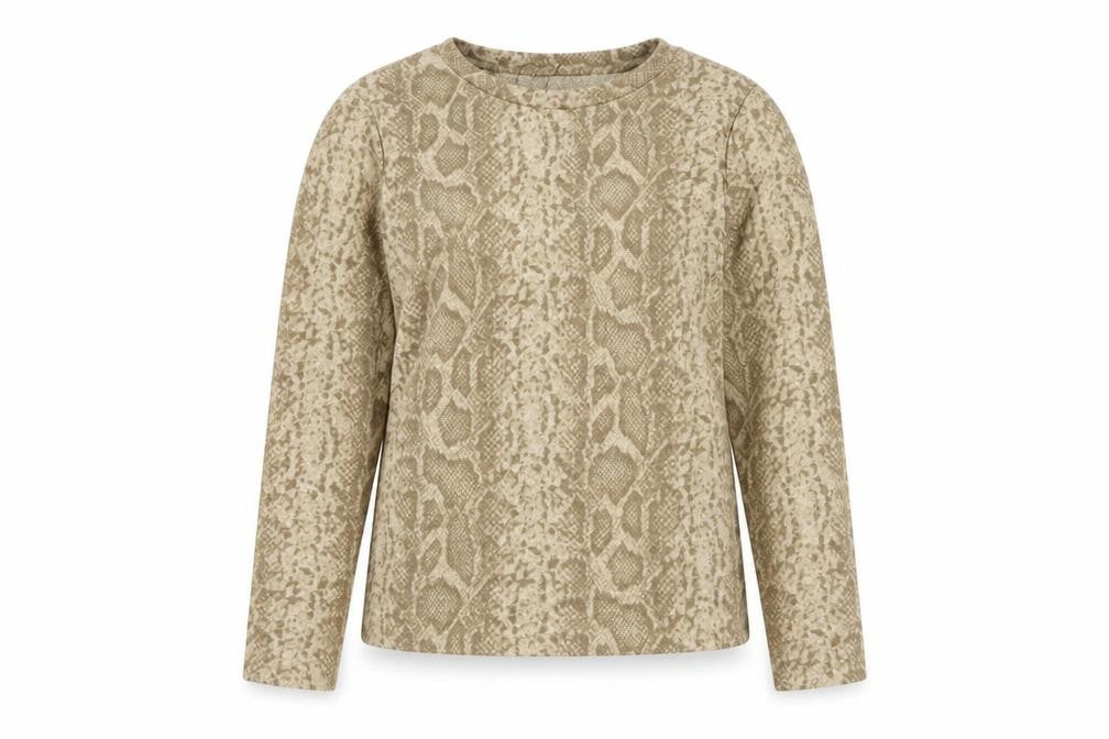 Front view of Marks & Spencer Women's Beige jumper, size 14