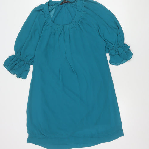 Sandwich Women's Blue Shift Dress, UK 8, Casual Style