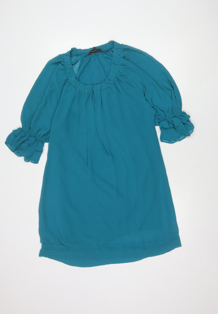 Sandwich Women's Blue Shift Dress, UK 8, Casual Style